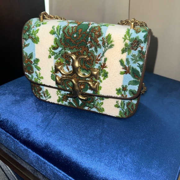 New Tory Burch Flocked Small Eleanor Convertible Shoulder Bag $798 - Picture 10 of 10